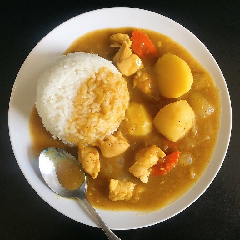 Japanese curry rice