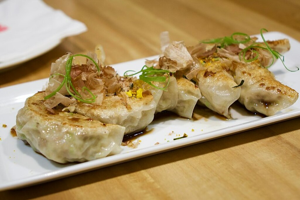 Japanese pan fried gyoza