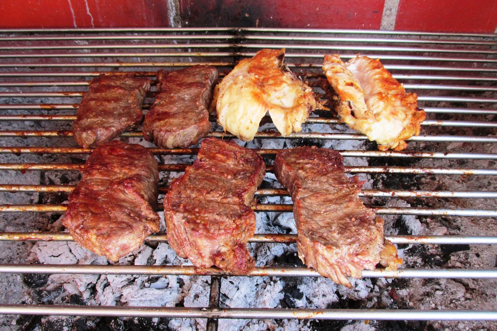 Asado a la parrilla