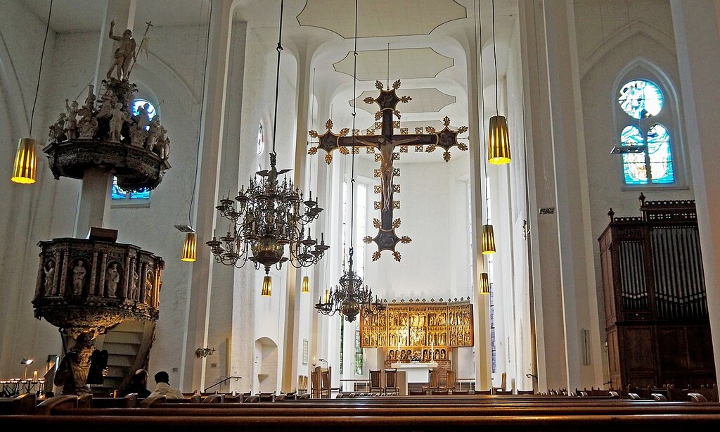 Innenraum St. Nikolai-Kirche Kiel@20150516