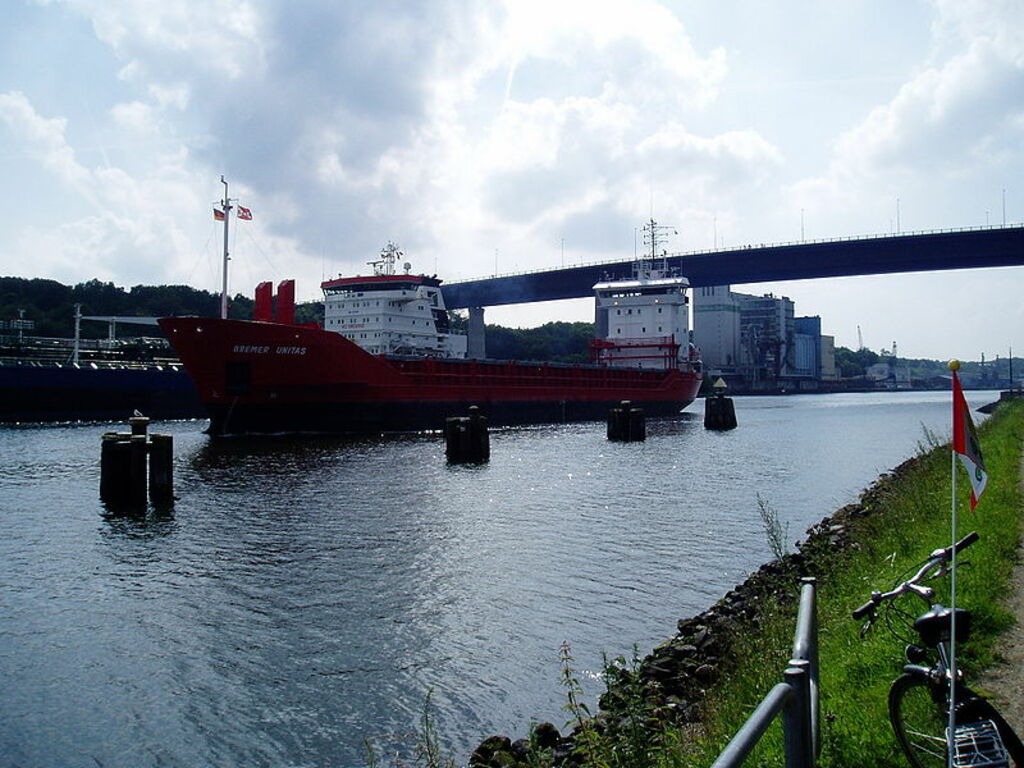 Kiel Nord-Ostsee-Kanal Hochbruecke