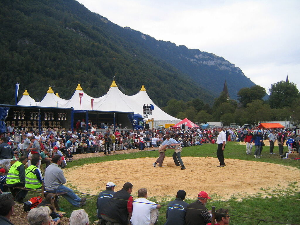 Unspunnenfest Interlaken 2006 Schwingen