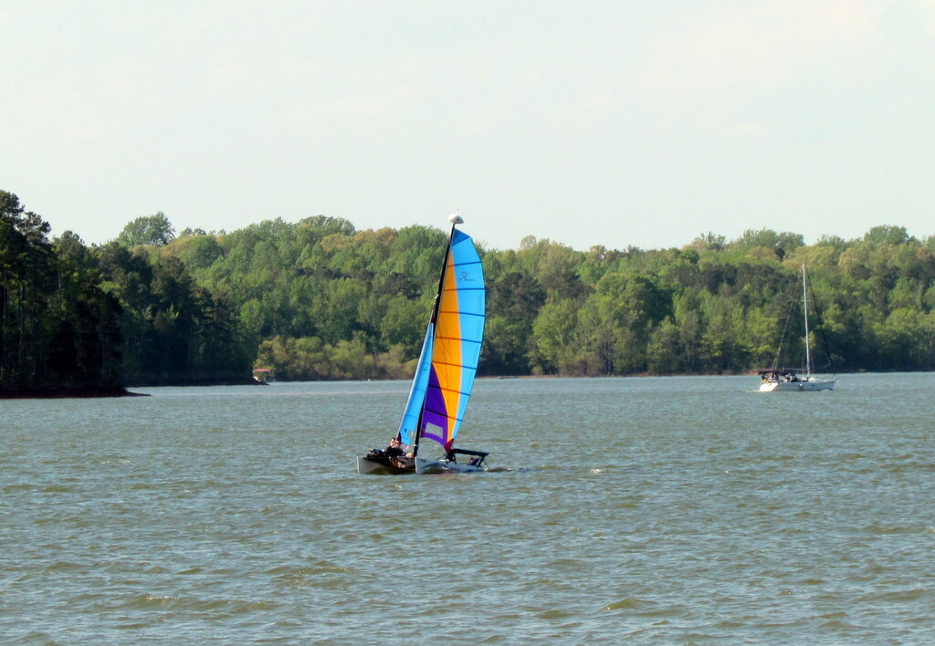 Sailboat off Satterwhite Point