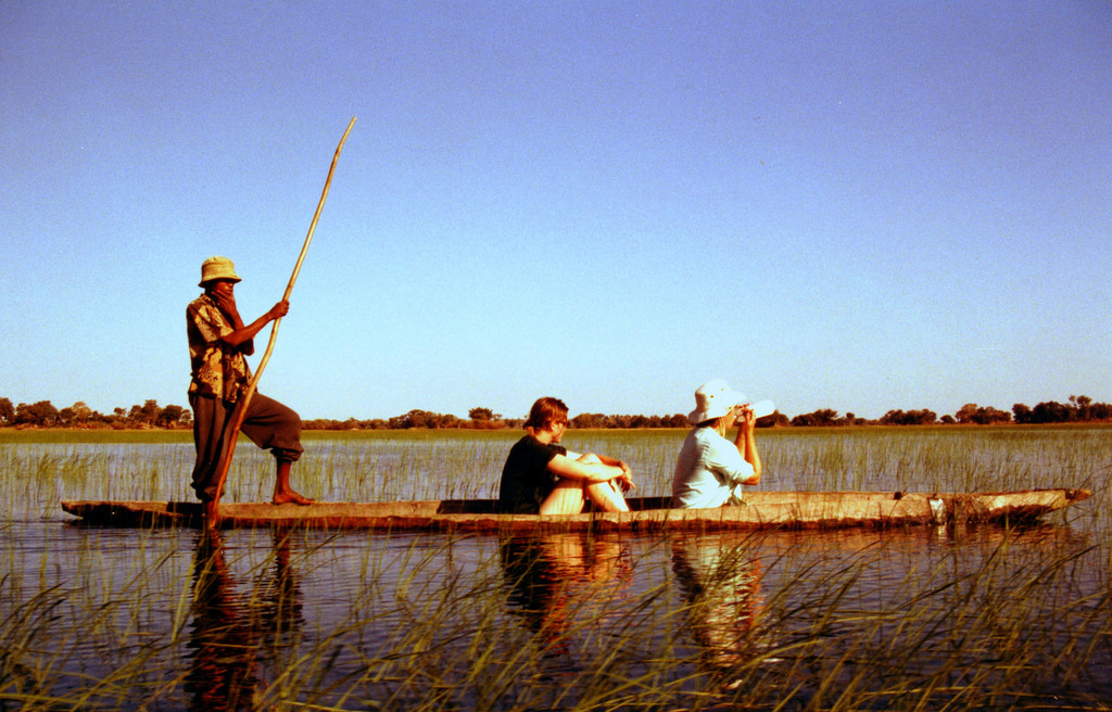 The Okavango Delta by mokoro