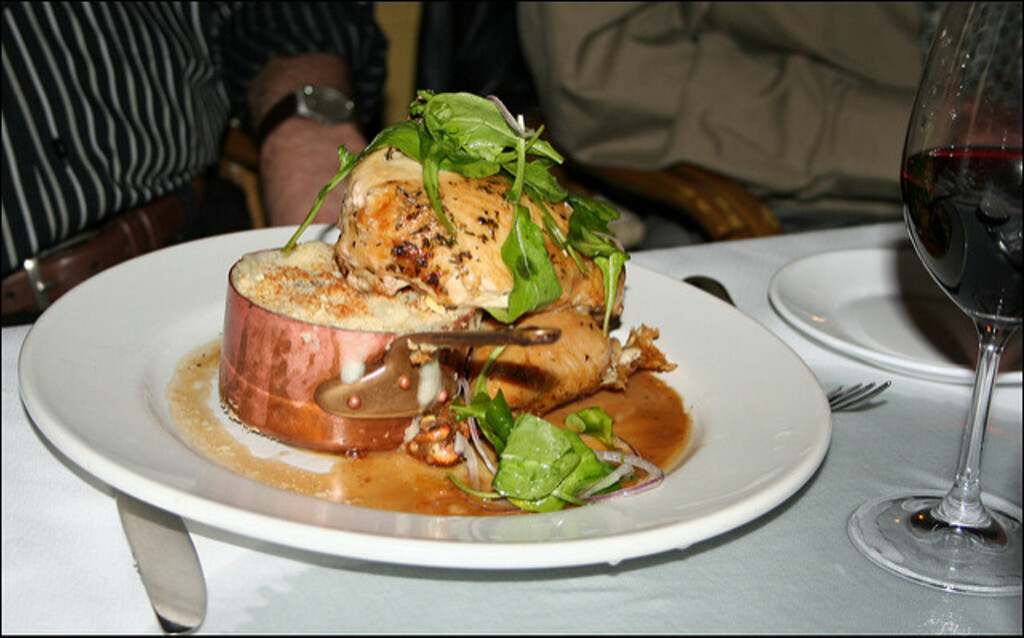 The Chicken at Bistro Vendôme
