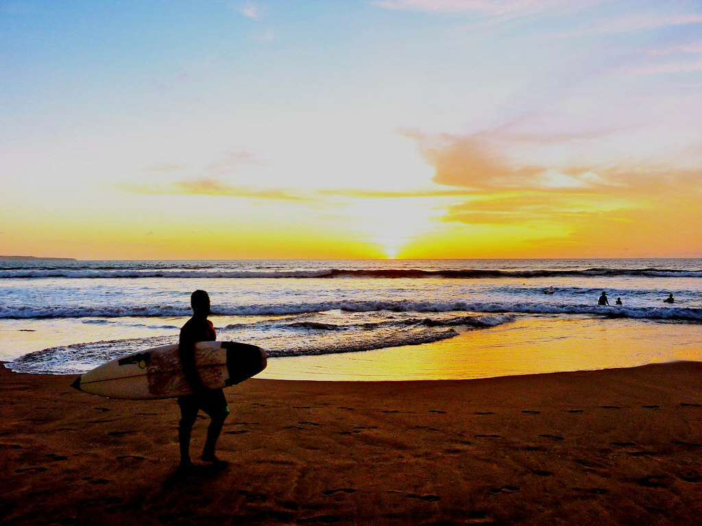 Sunset Legian Beach, Bali