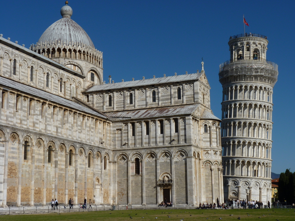 The Cathedral and the Leaning Tower in Pisa