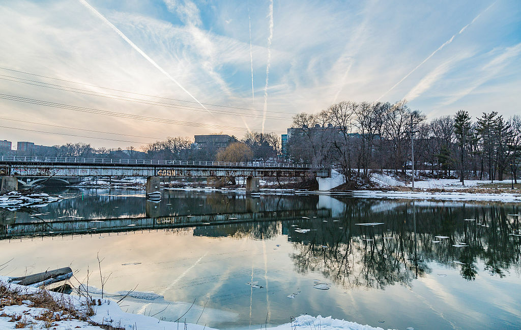 Iowa City CRandIC Rail Bridge - University of Iowa (24514891741)
