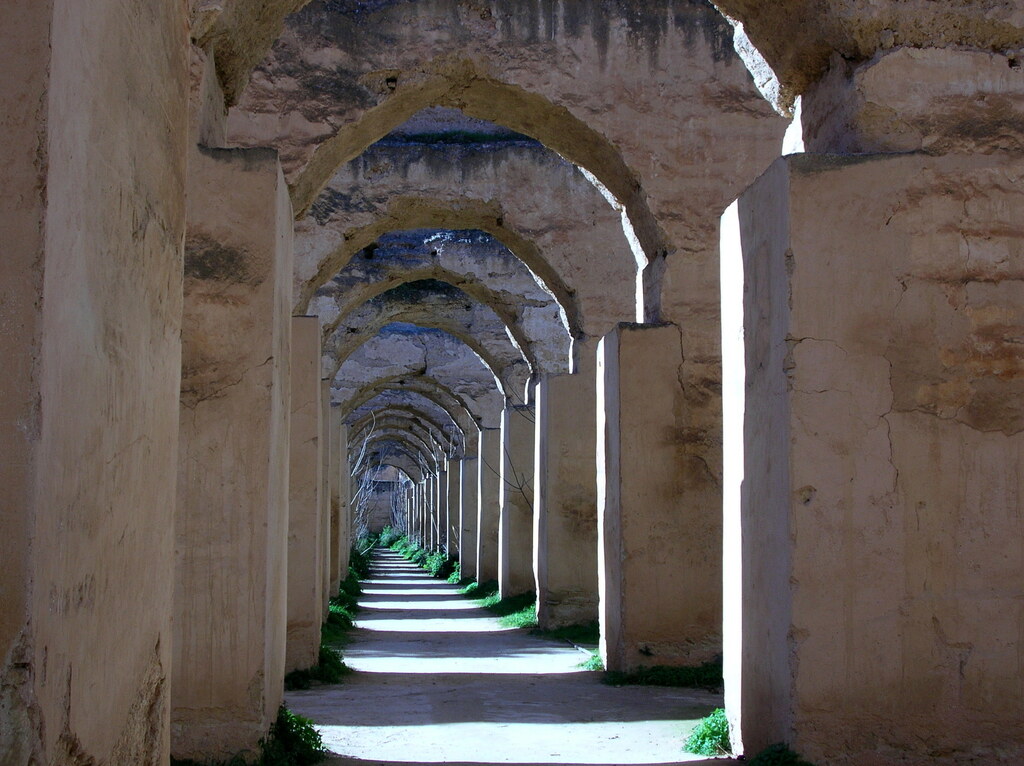 Royal stables, Meknes