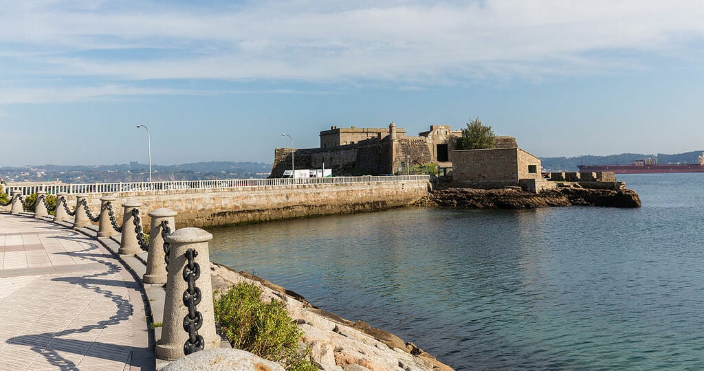 Castillo de San Antón, La Coruña, España
