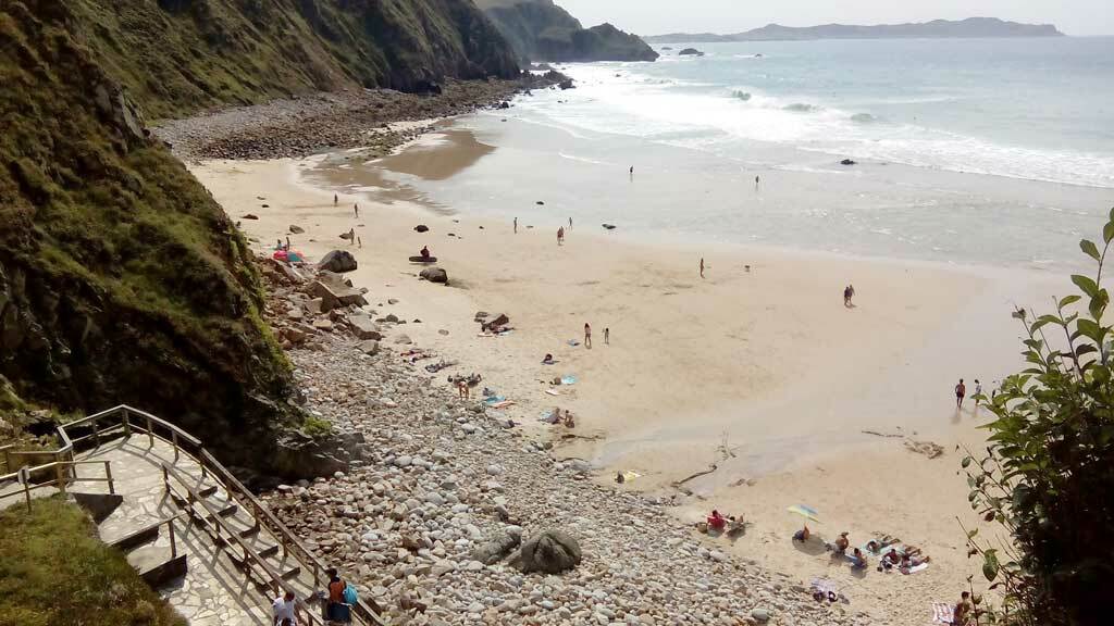 Praia de Campelo Valdoviño A Coruña
