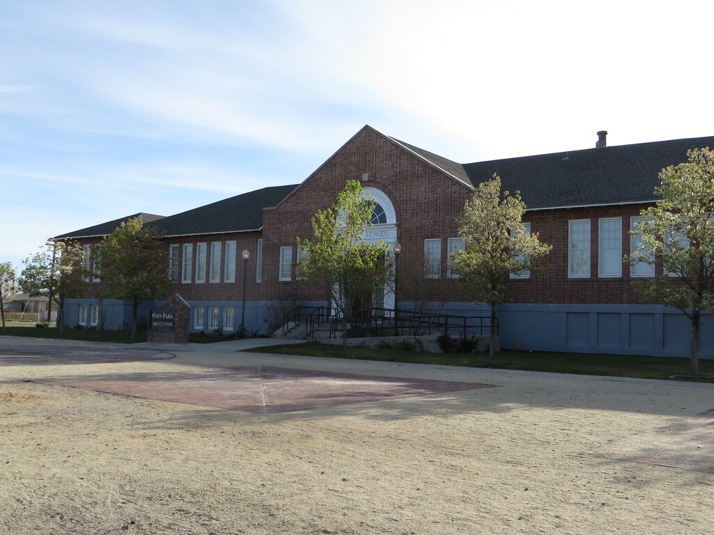Oats Park School, Nevada Historical Marker No. 263, Fallon, Nevada