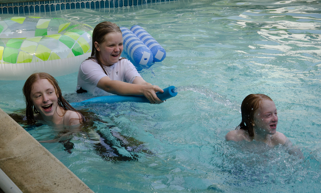 swimming