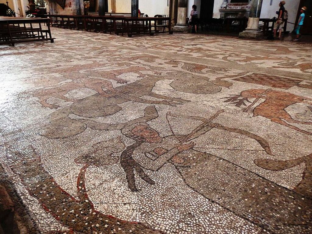Otranto, cathedral, mosaic 01