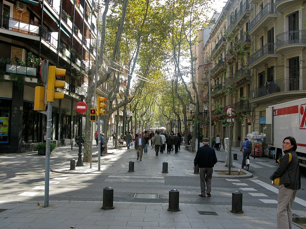 Barcelona Rambla Poblenou 