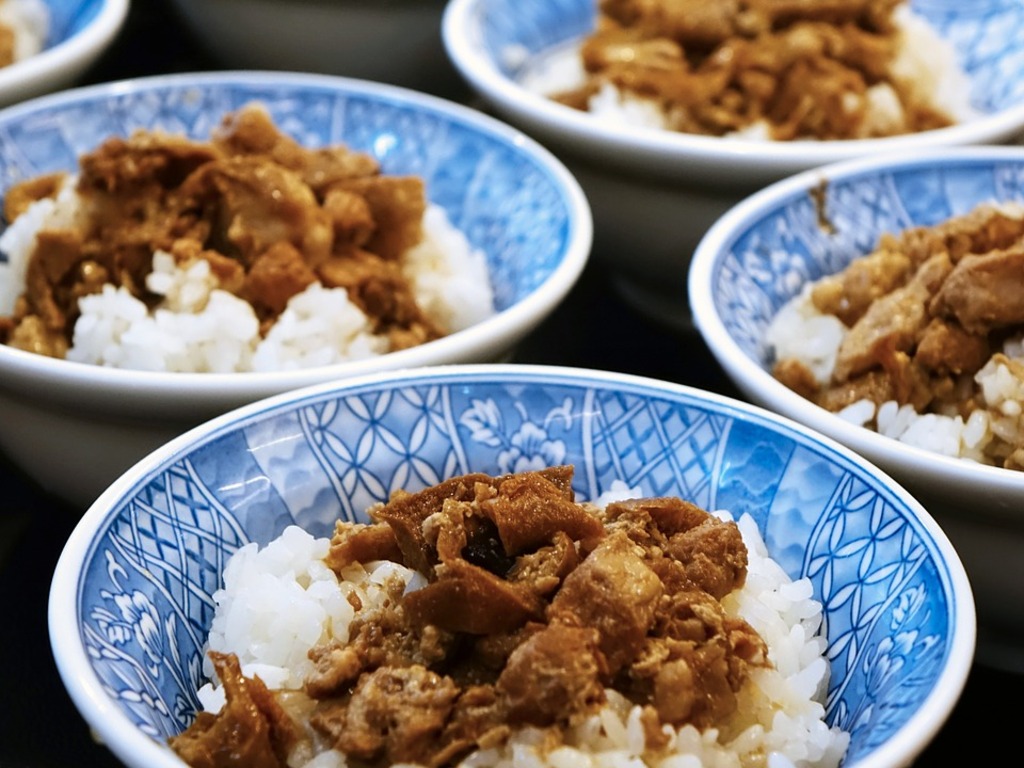 braised pork rice
