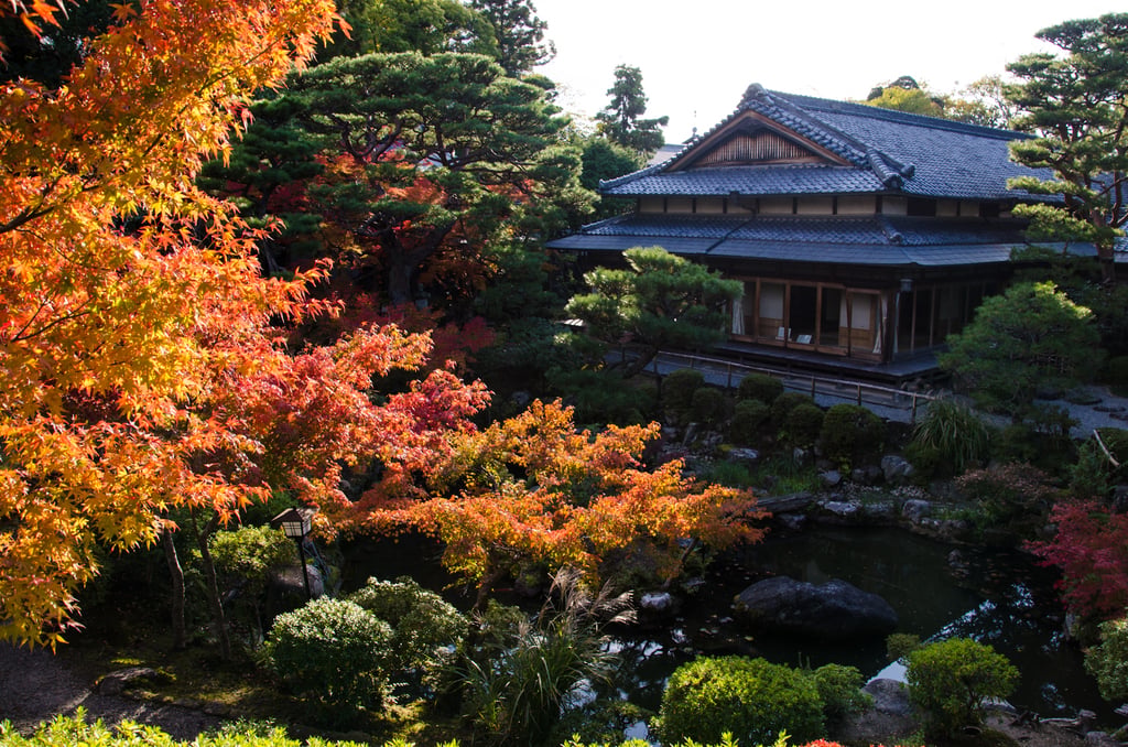 Yoshikien Garden in Nara - panoramio