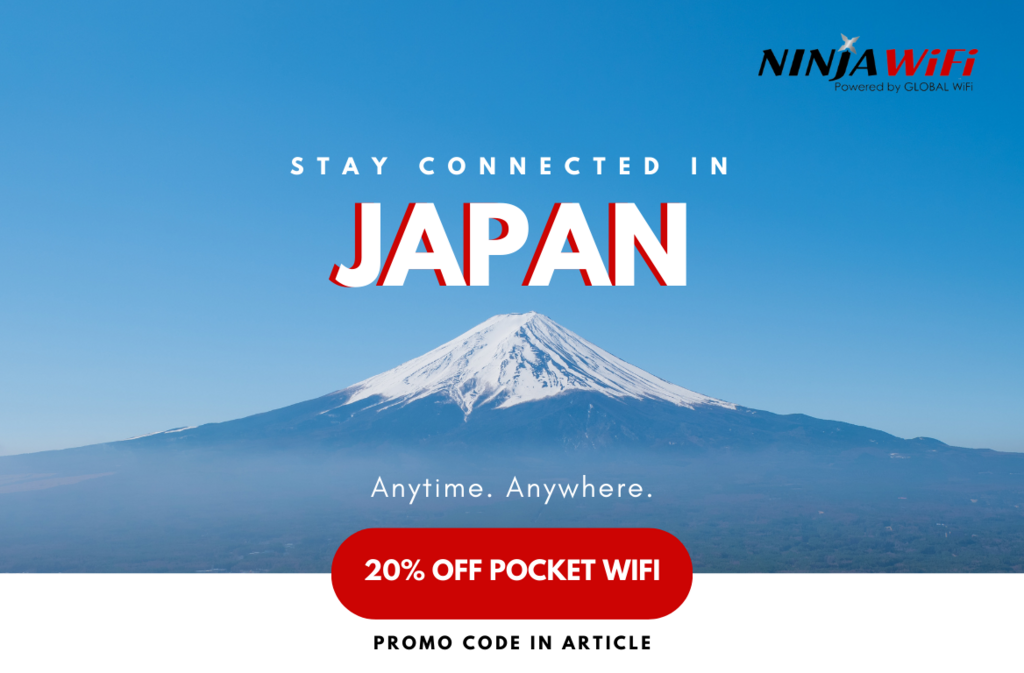 Japan Pocket WiFI Rental - NINJA WiFi Promo Code