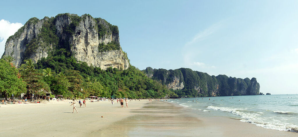 Ao Nang beach panorama 