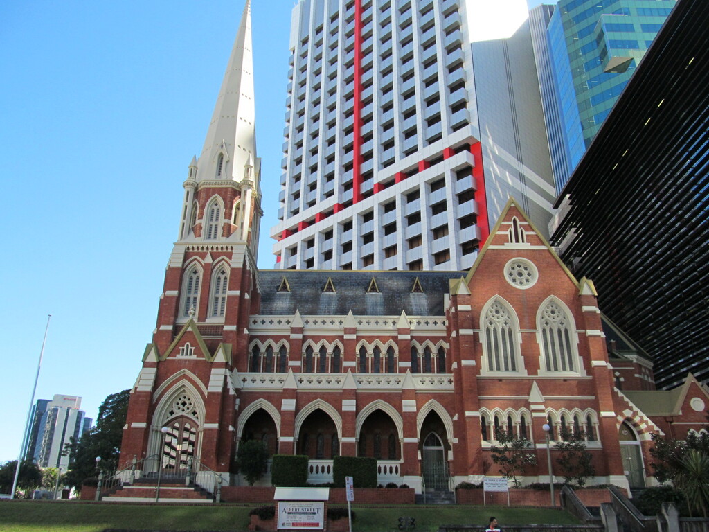 Brisbane CBD albert st uniting