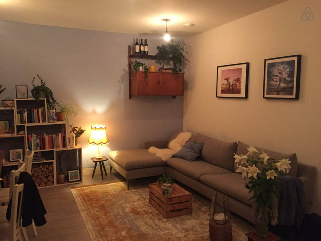 Amsterdam Airbnb living room