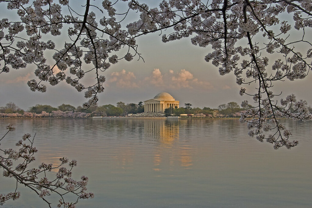 The Tidal Basin -- 6 pm March 22, 2012 Washington (DC)