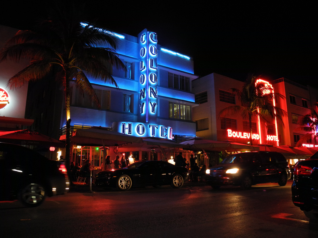 Miami Beach, Ocean Drive Hotel, The Colony Hotel