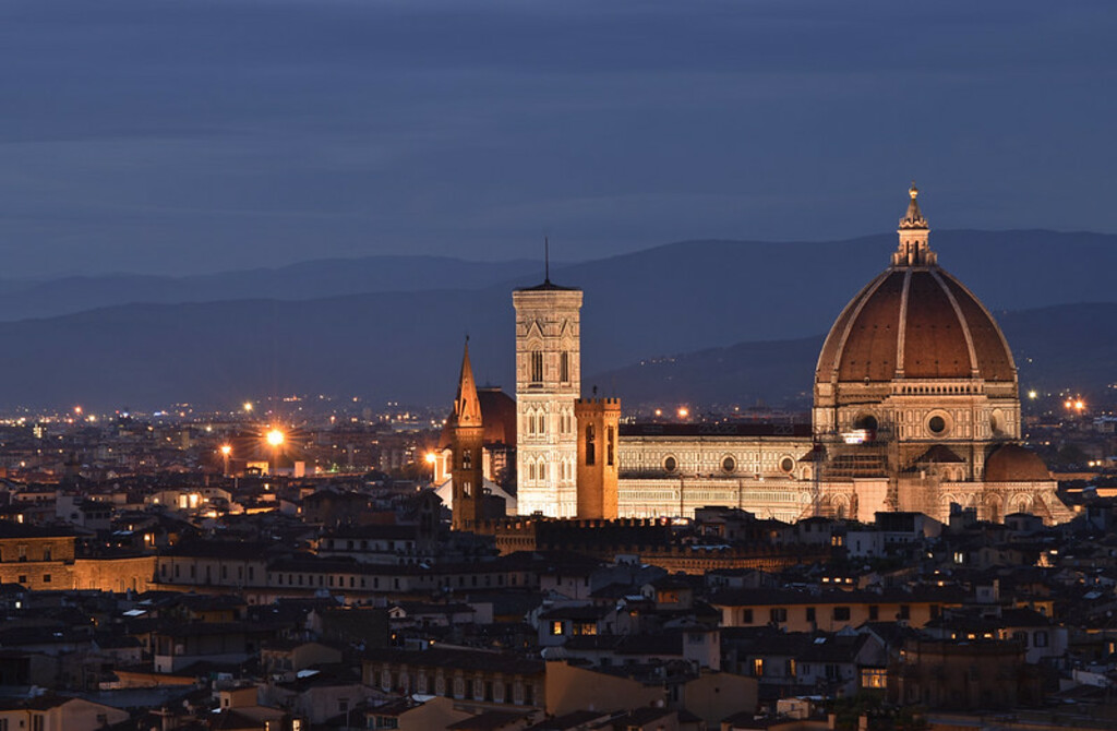 Italy - Florence - view from Piazzale Michelangelo