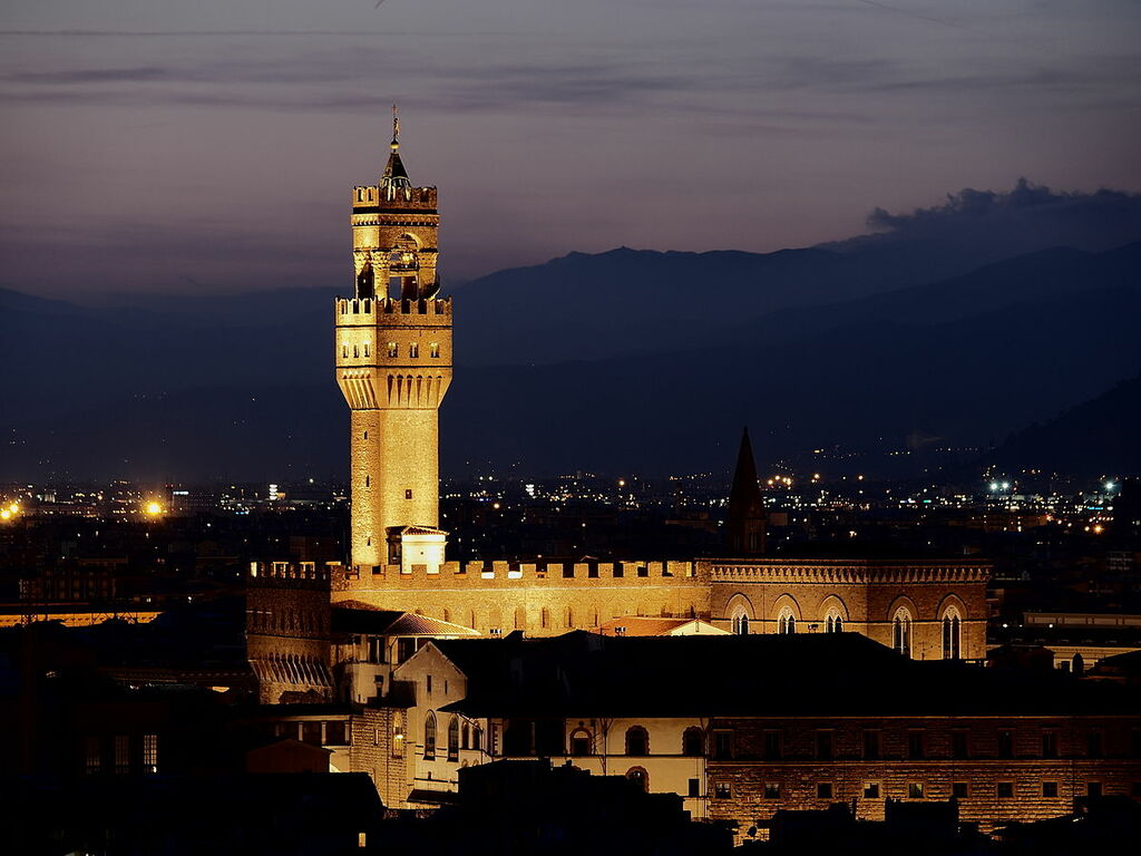 Palazzo Vecchio by night 