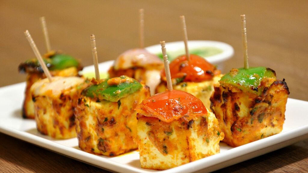 Paneer Shashlik