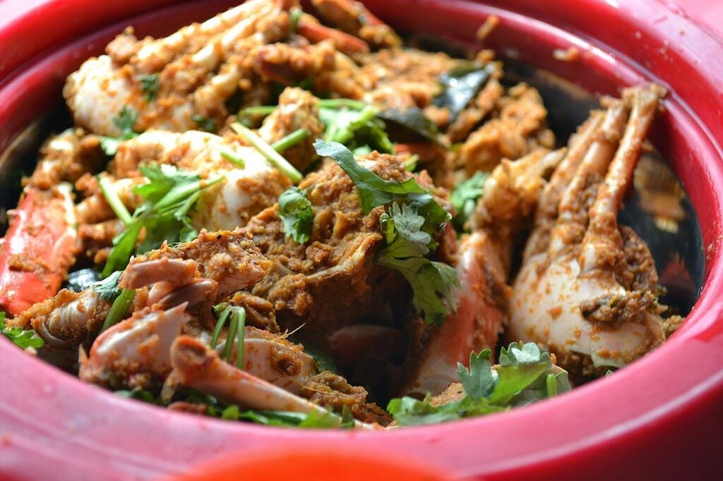 South Indian Style (Chettinad) Crab Curry