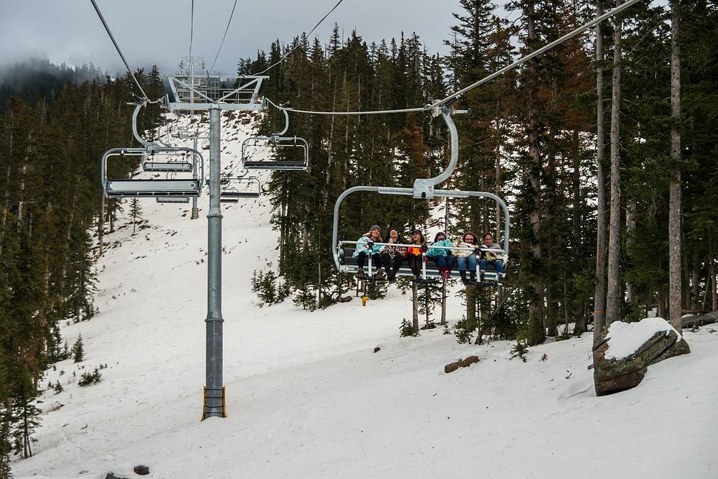Arizona Snowbowl Grand Canyon Express Ski Lift Opening Celebration (30795587303)