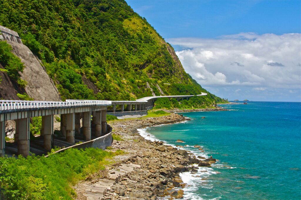 Patapat Viaduct in Pagudpud