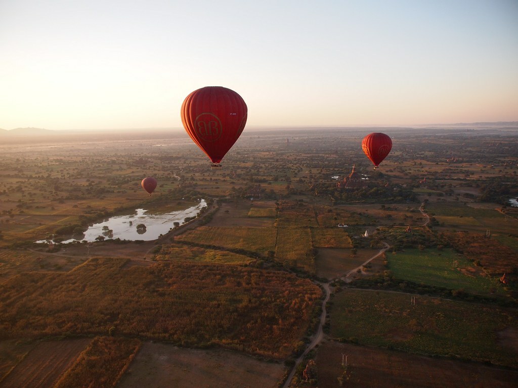 Balloons over Bagan (Myanmar 2013)