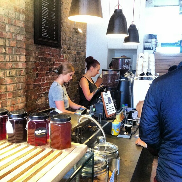 Day start with some The Barn espresso at Kaffeine