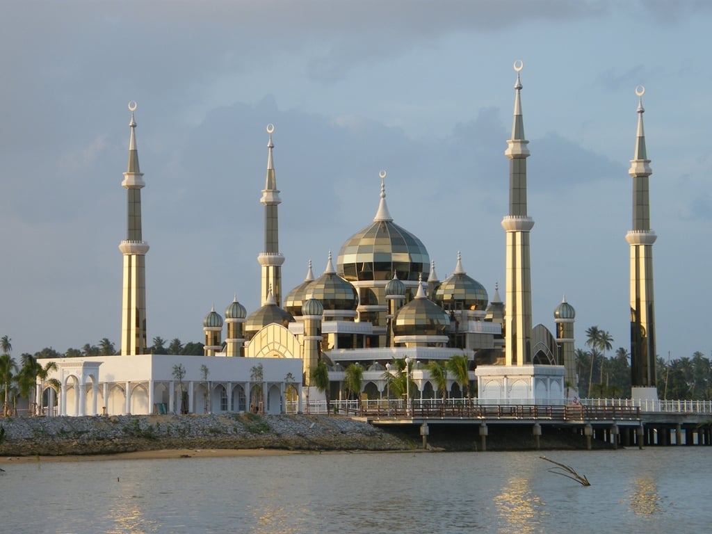 Cristal Mosque in Kuala Terengganu