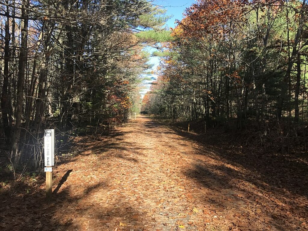 Eastern Trail entering Old Orchard Beach ME