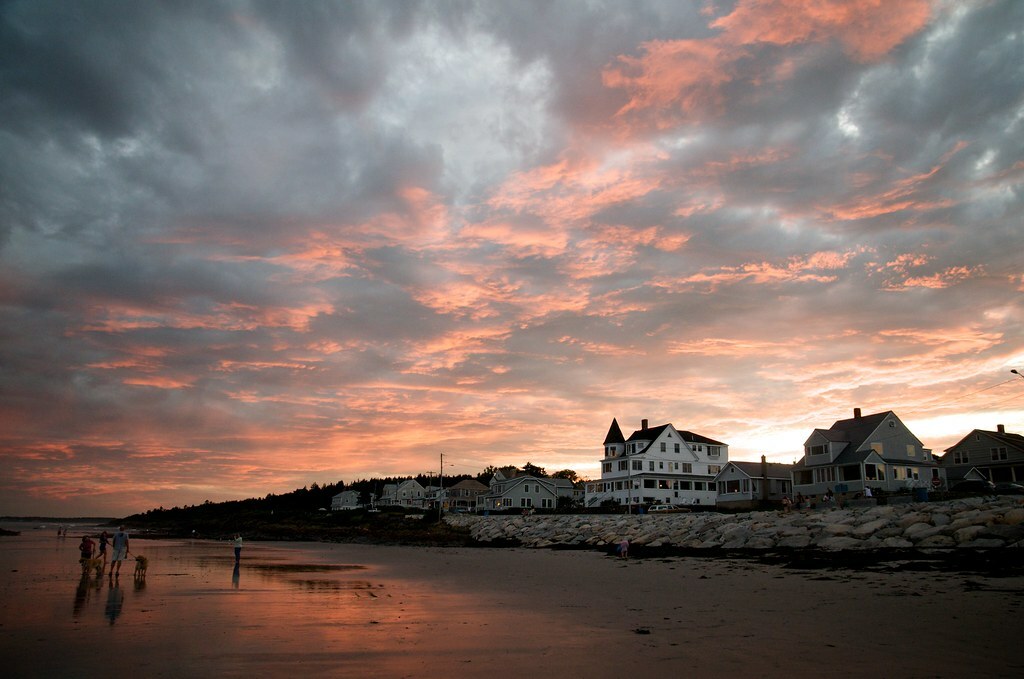 Sunset, Higgins Beach, Maine
