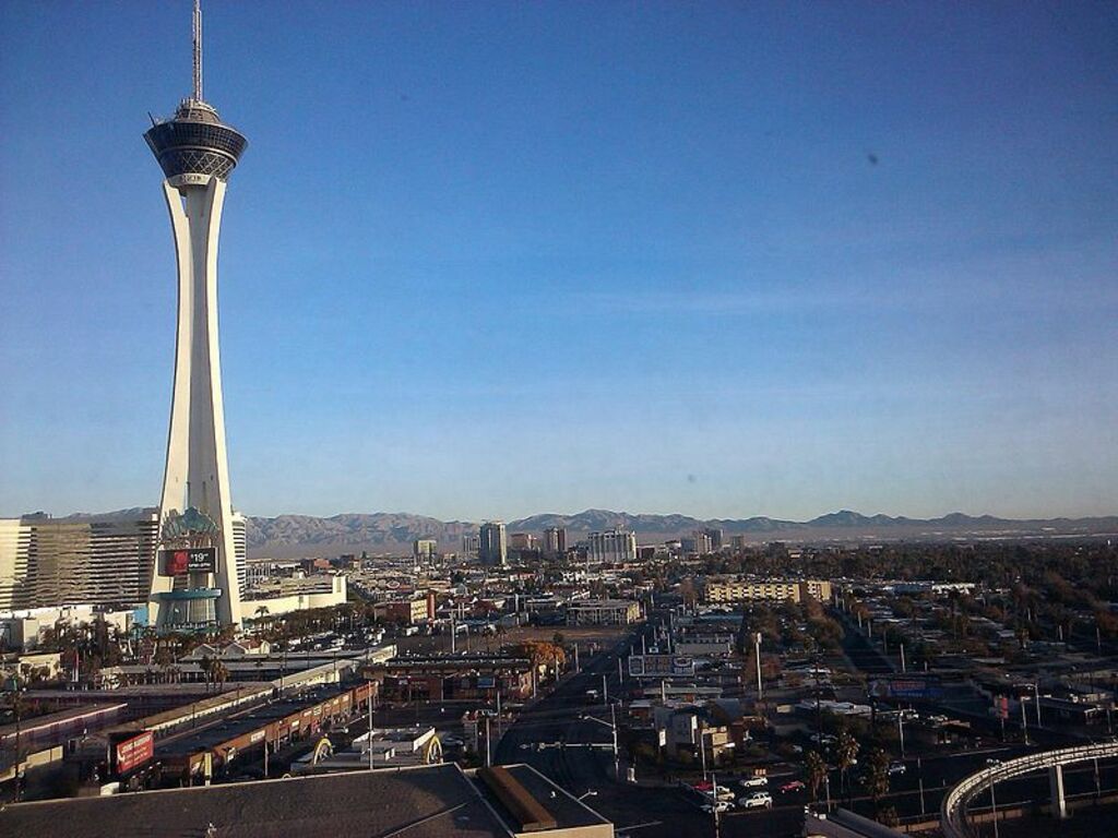 Stratosphere from Sahara Las Vegas