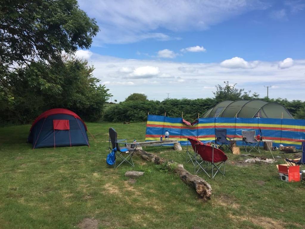 The Ower Farm campsite