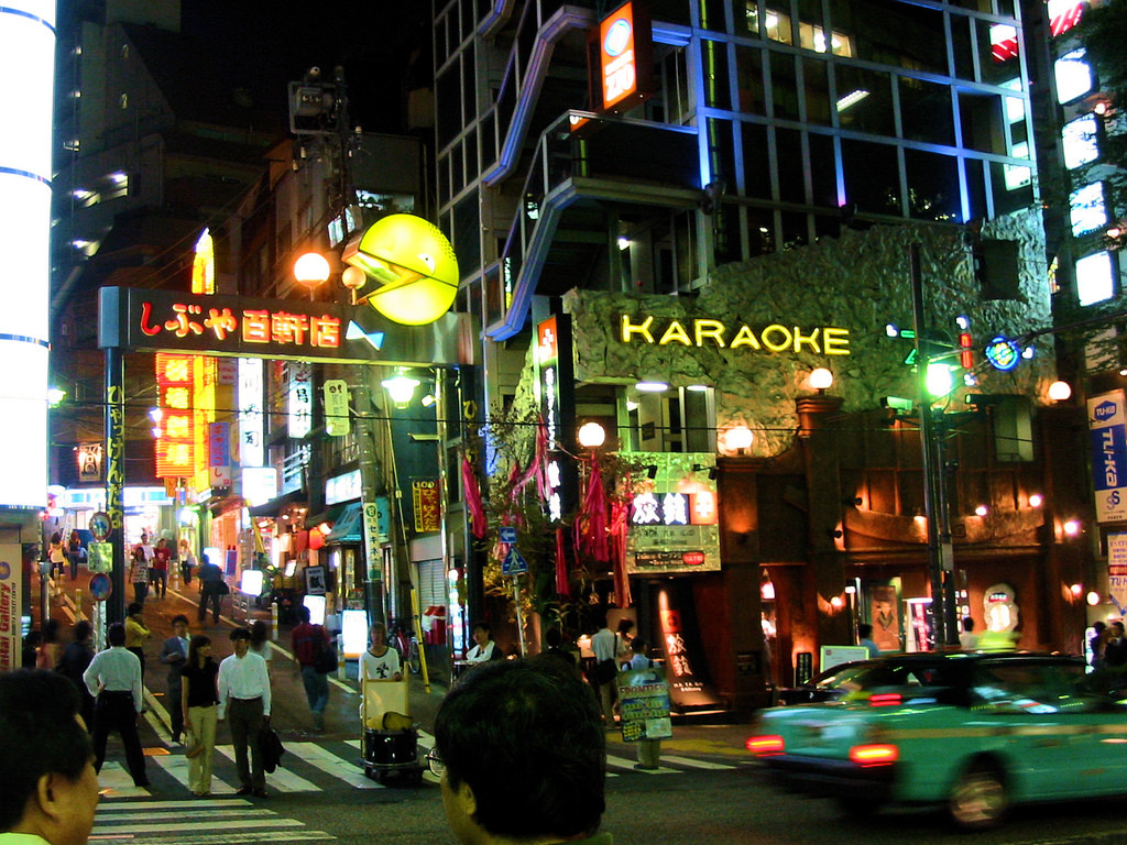 Karaoke at Shibuya
