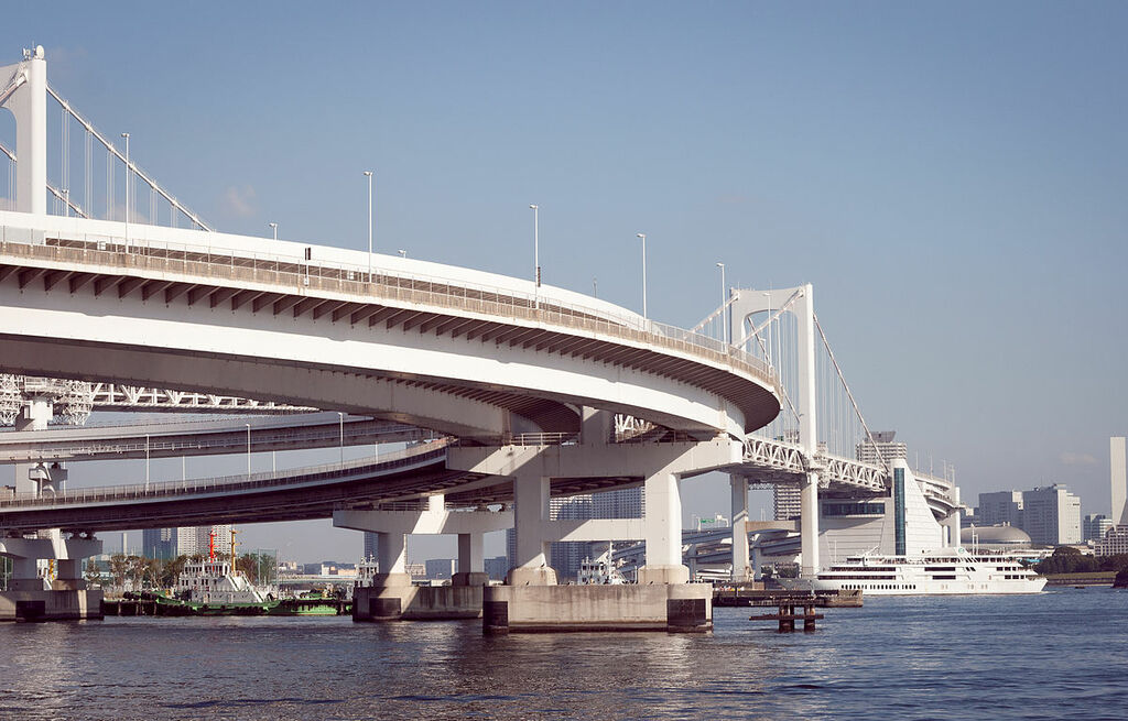 Rainbow bridge japan 2011