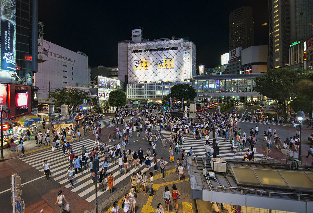1 shibuya crossing 2012