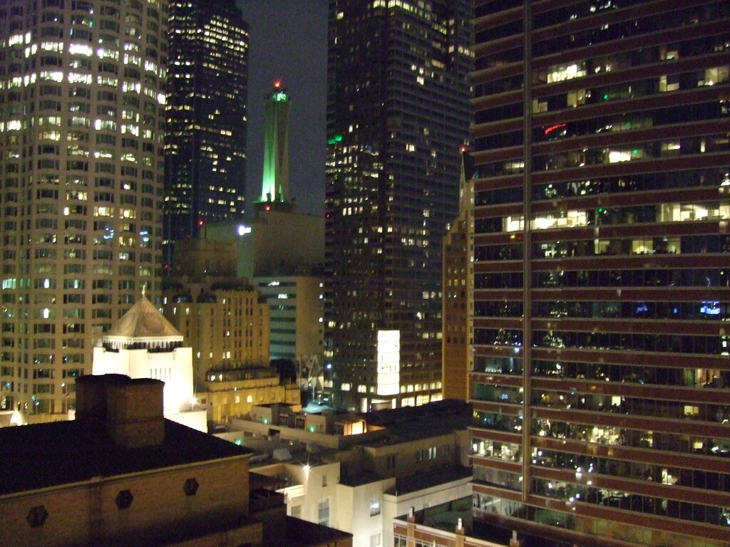 View from the rooftop bar