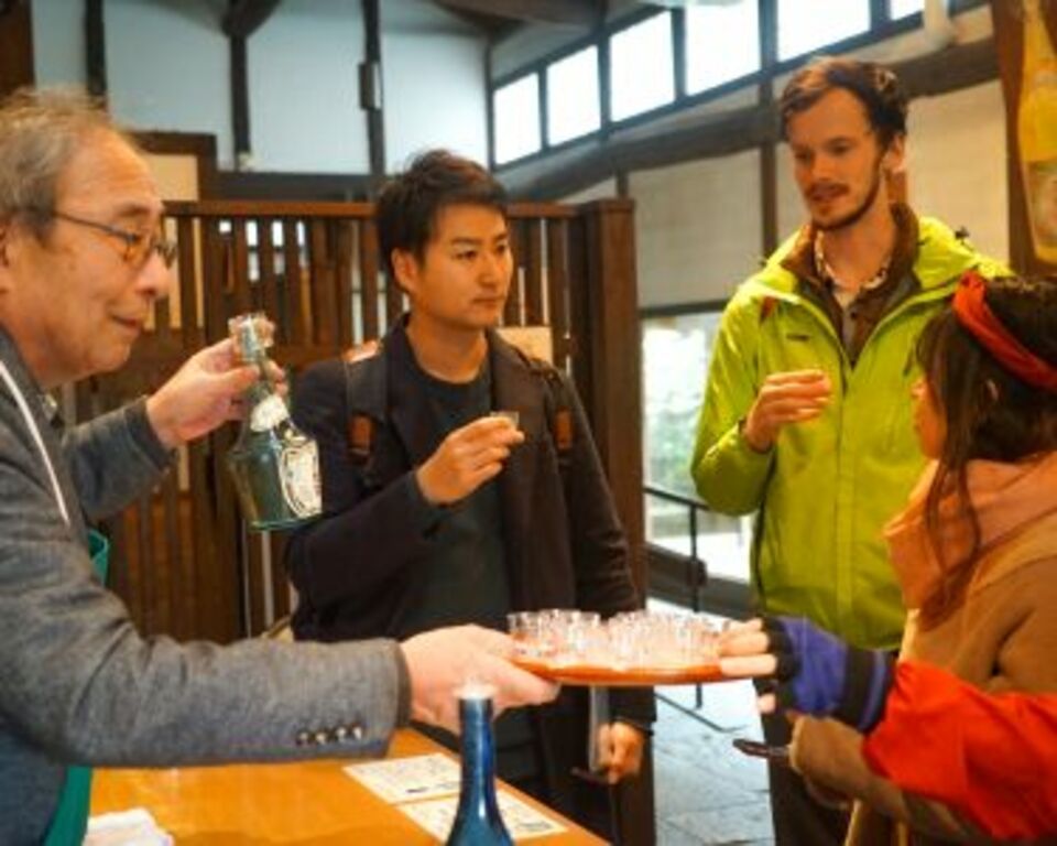 kyoto sake brewery & tasting tour