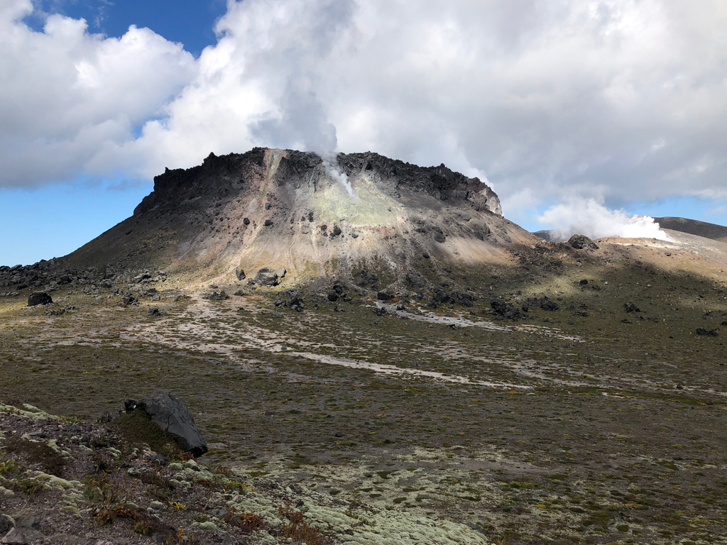 Tarumae Lava Dome and Fumaroles