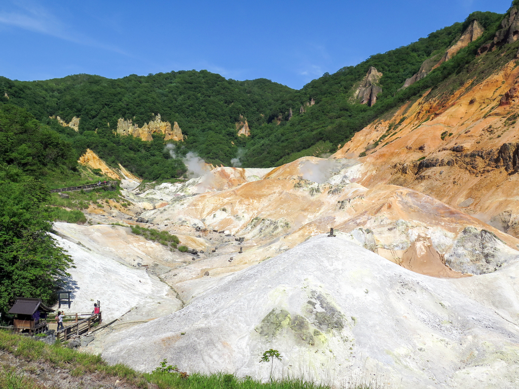 Noboribetsu Jigokudani (Hell valley)