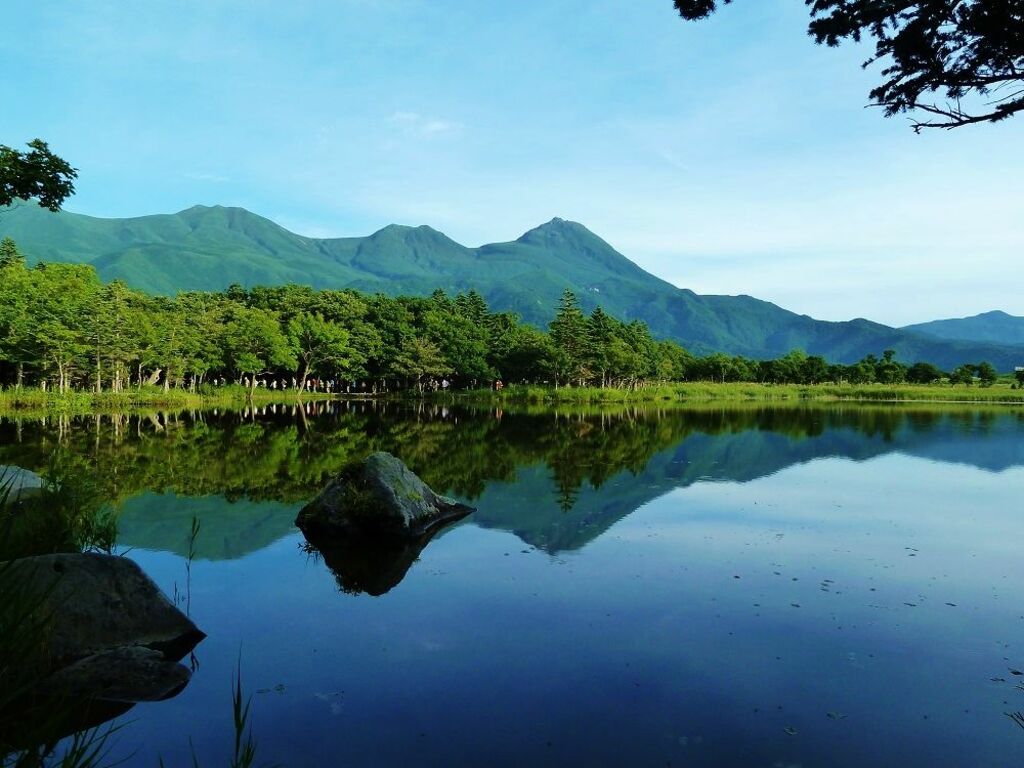 Enjoy a tranquil boardwalk stroll around Shiretoko Five Lakes