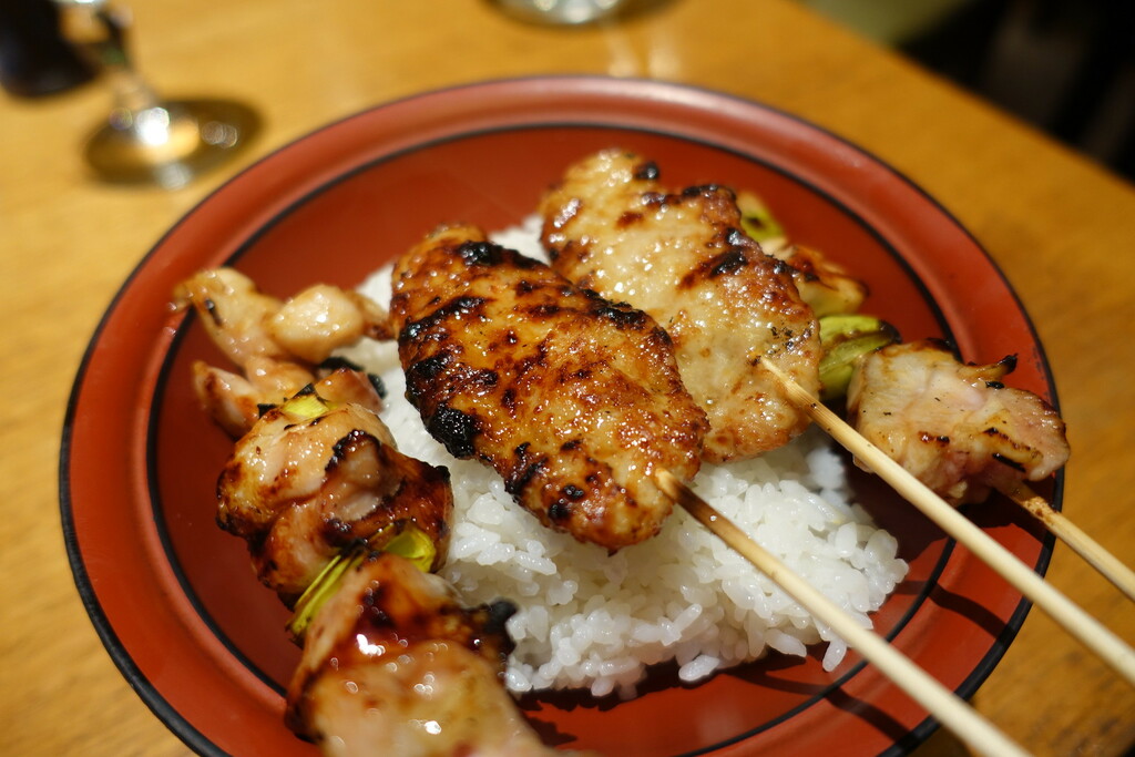 Tsukune @ Yakitori skewers @ Tori Don @ Toritcho @ Montparnasse @ Paris