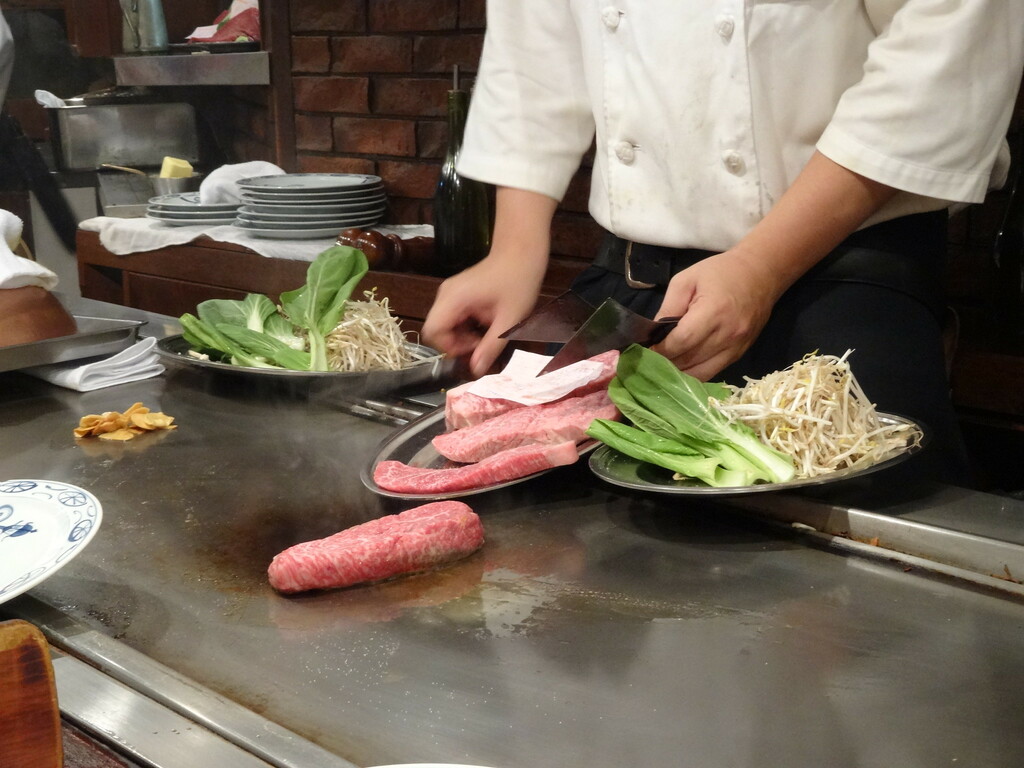 Here are our Kobe Beef Steaks Kobe Japan Steakland Restaurant